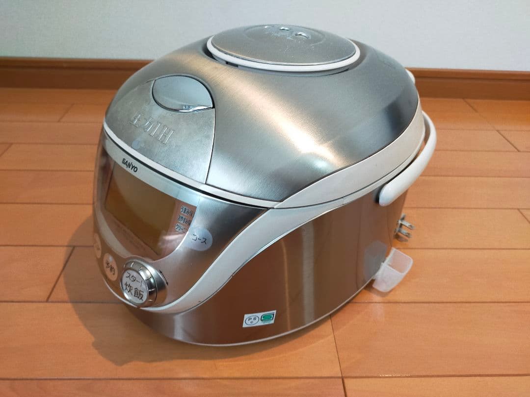 SANYO ECJ-FK10 炊飯器 シルバー　サンヨー 圧力IH