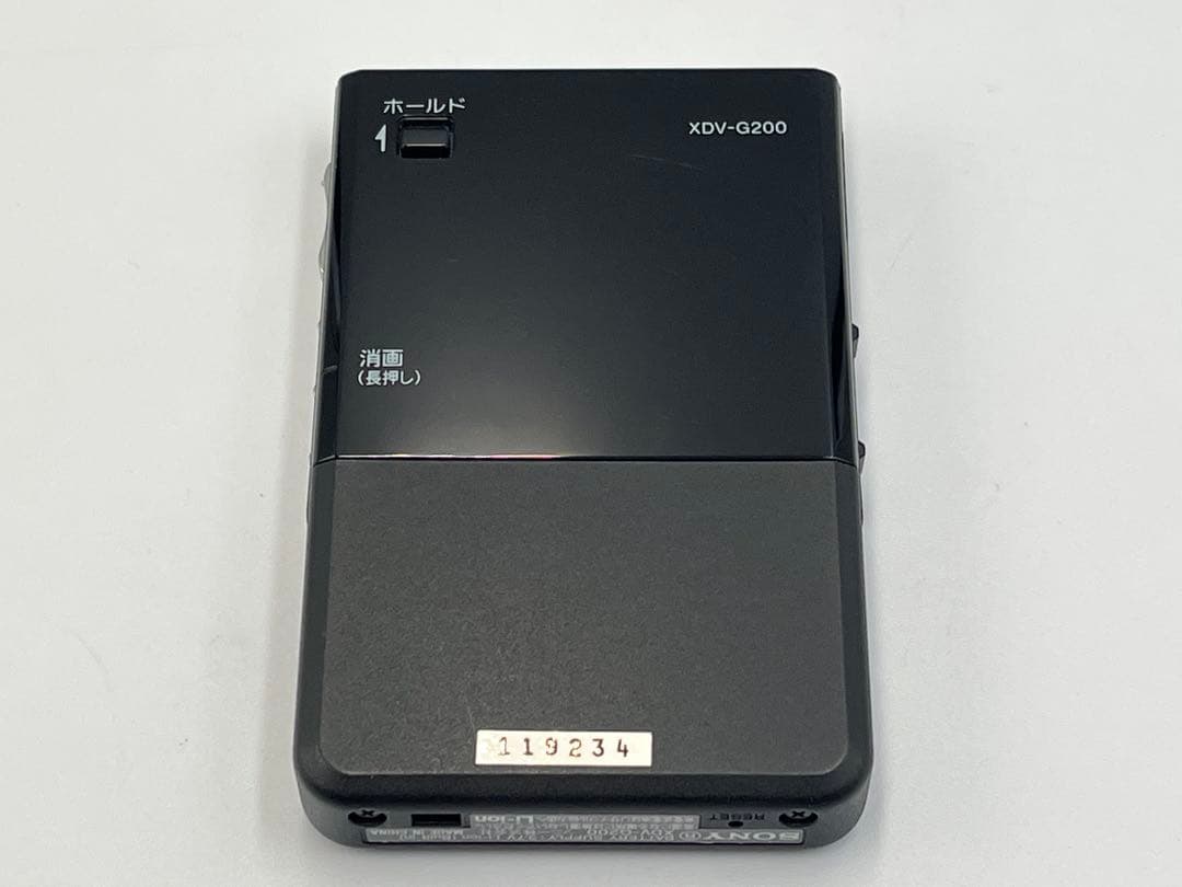 SONY XDV-G200ワンセグTV FM/AM ラジオ ポータブルラジオ