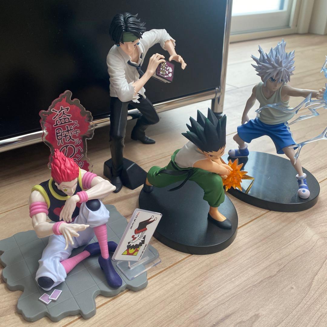 HUNTER×HUNTER プライズ　フィギュア　クロロ　ヒソカ　ゴン　キルア