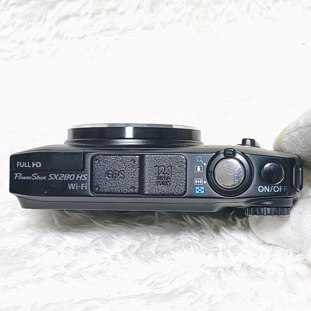 極美品✨CANON PowerShot SX280 HS ブラック デジカメ