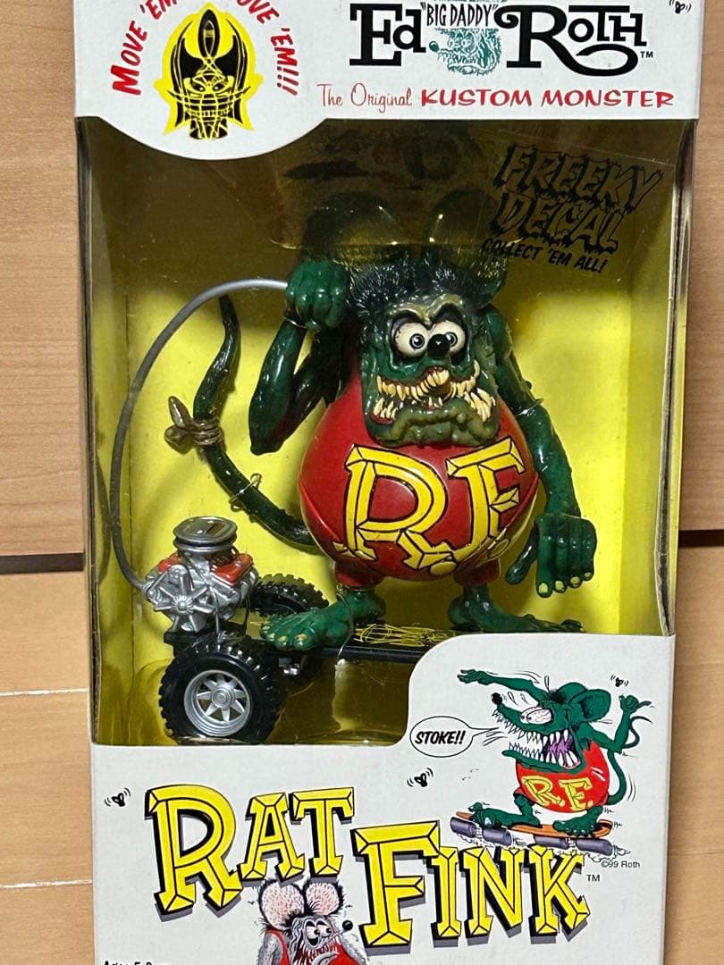 RAT FINK ラットフィンク　ボックスフィギュア 3体セット　未使用品