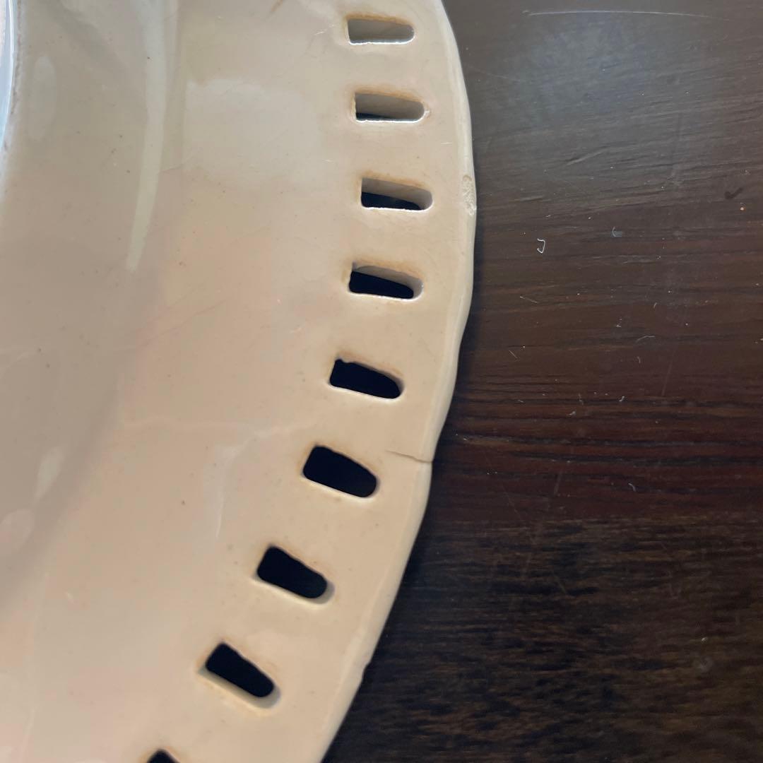 サルグミンヌ　パニエ　デザート皿　フランスアンティーク皿