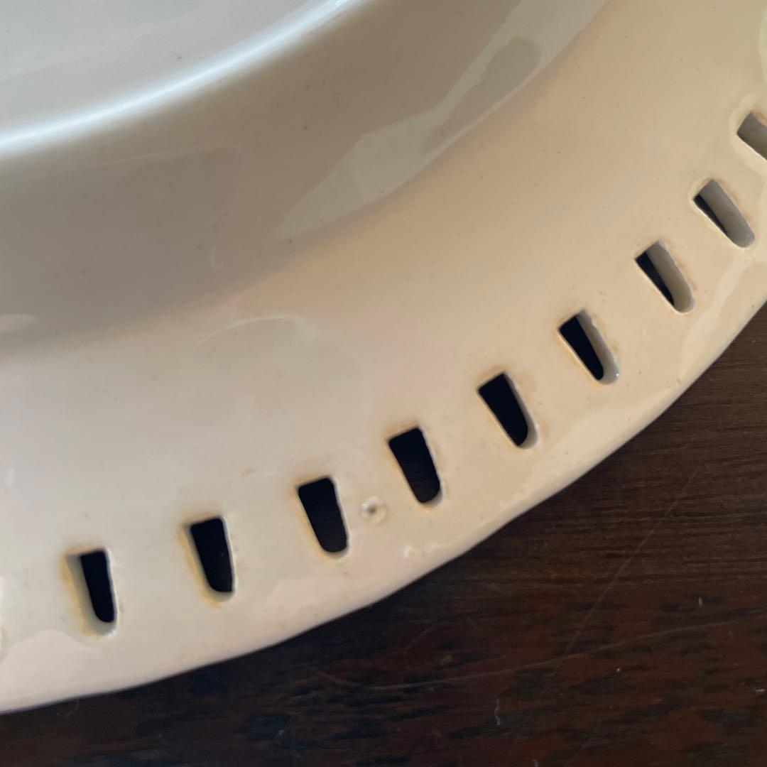 サルグミンヌ　パニエ　デザート皿　フランスアンティーク皿