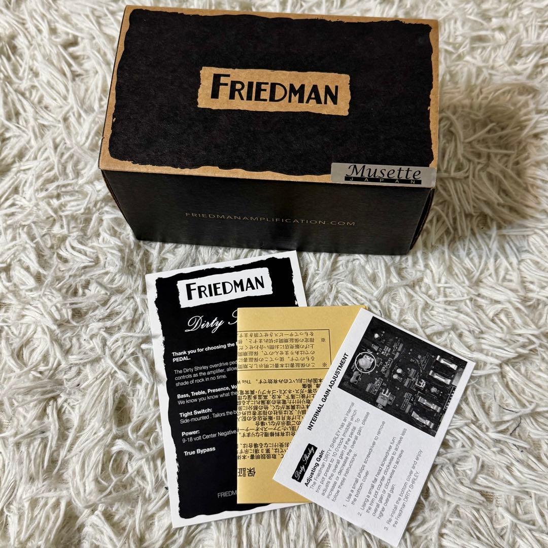 【美品　箱付き】フリードマン　ダーティーシャーリー　オーバードライブ