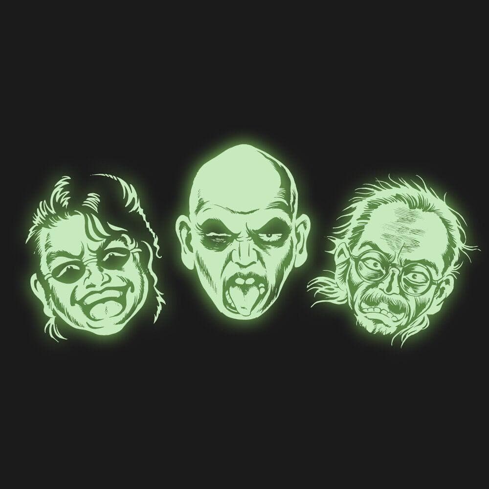 人間椅子 夜光生首パーカー Mサイズ