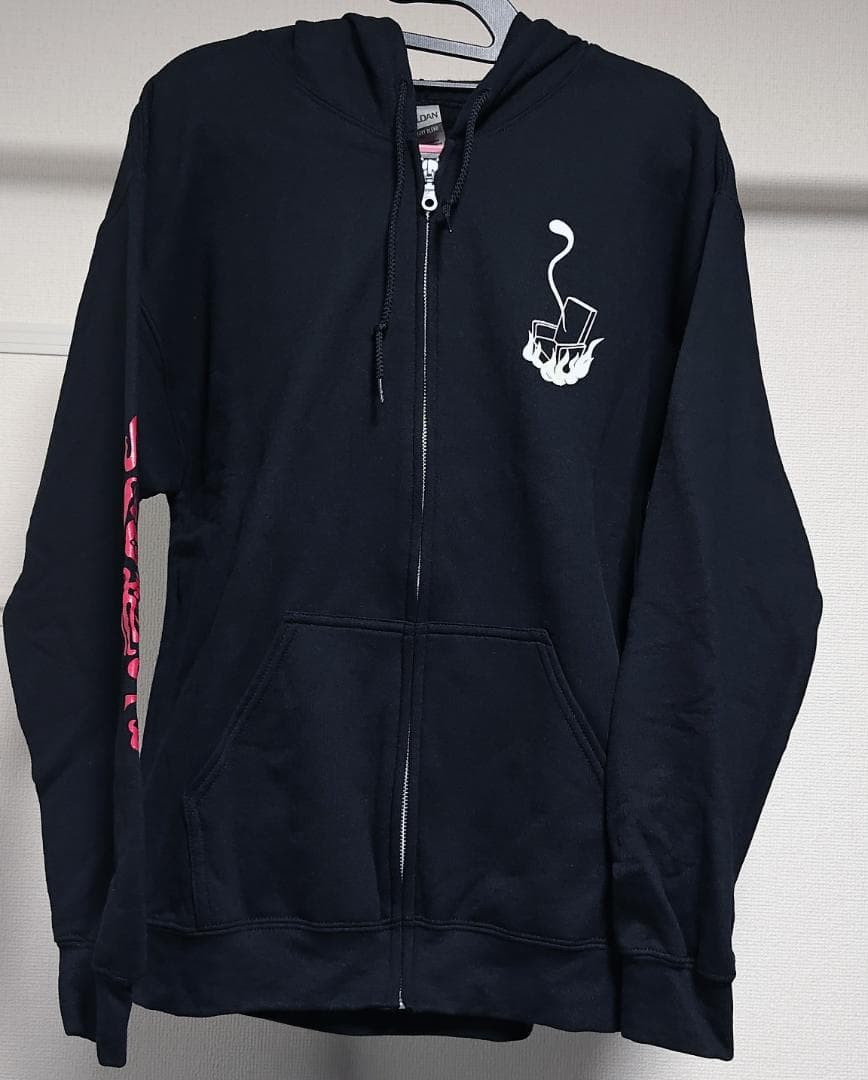 人間椅子 夜光生首パーカー Mサイズ