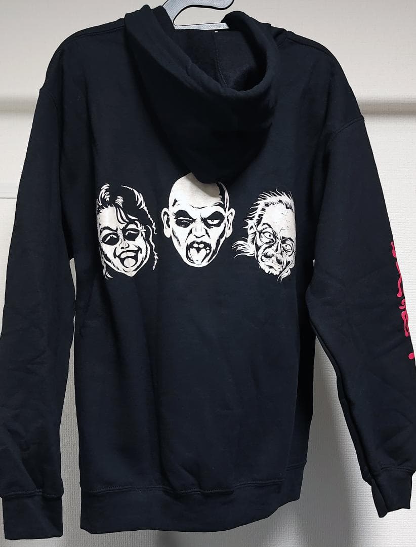 人間椅子 夜光生首パーカー Mサイズ