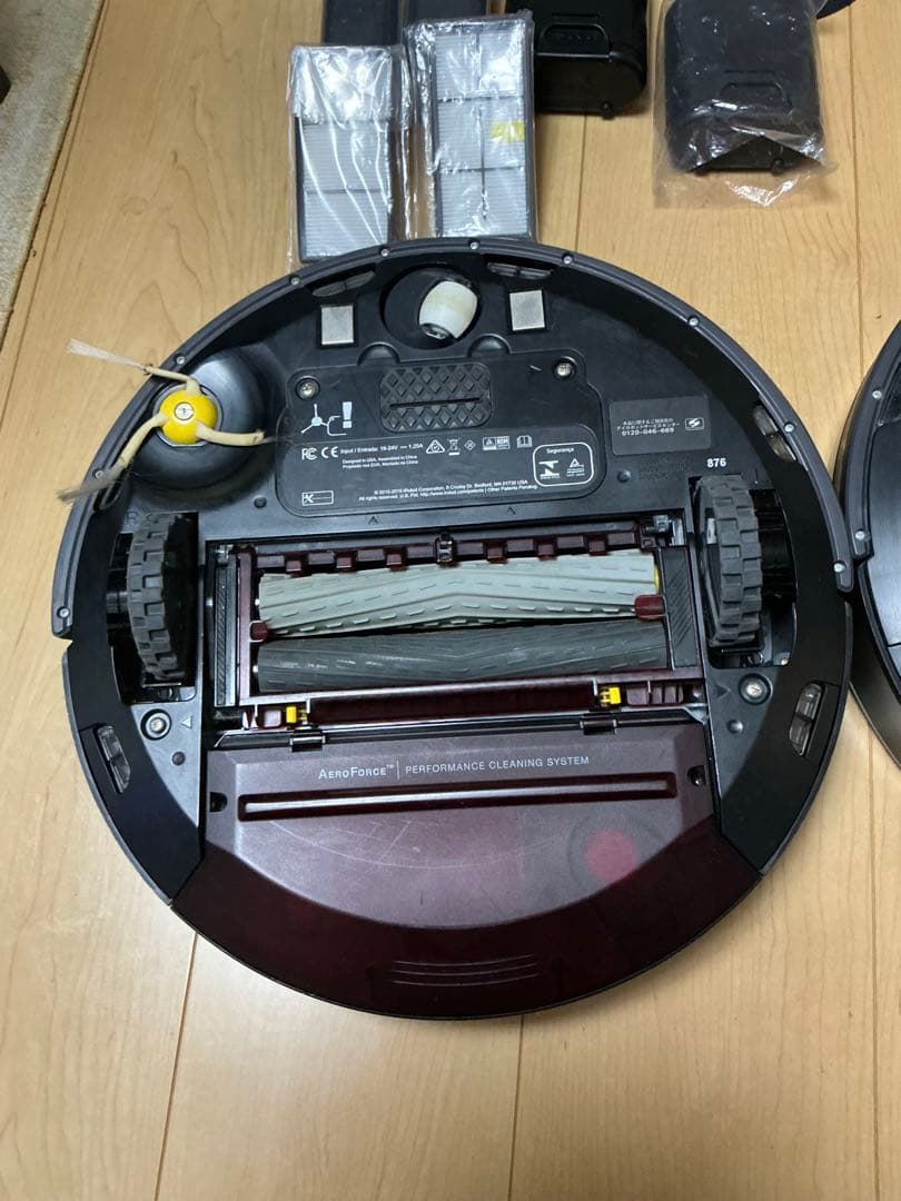 【ジャンク品】iRobot ルンバ 870 & 876 まとめ売り付属品2セット