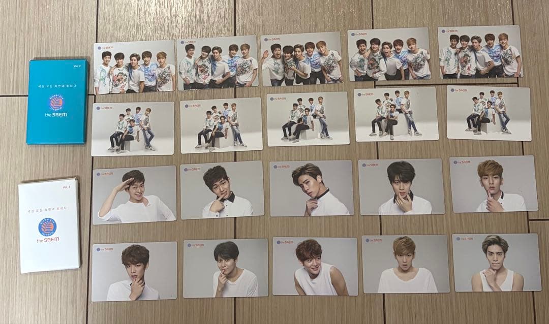 SHINee the SAEM 公式トレカ Vol.2＆3 全20枚セット