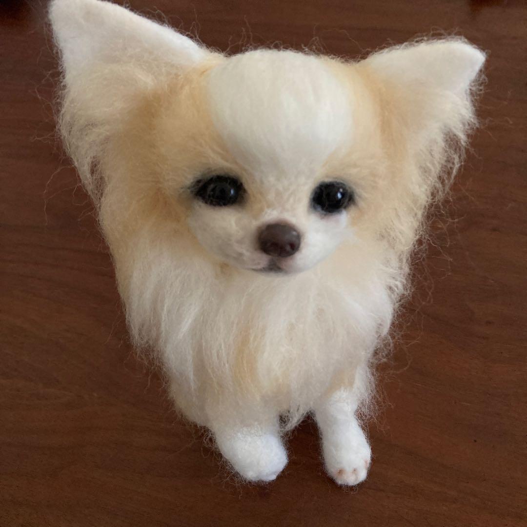 羊毛フェルト チワワ