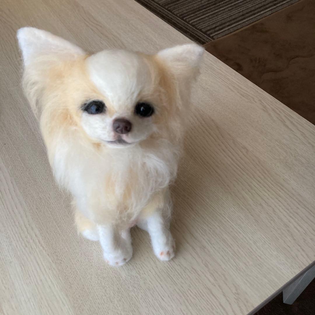 羊毛フェルト チワワ