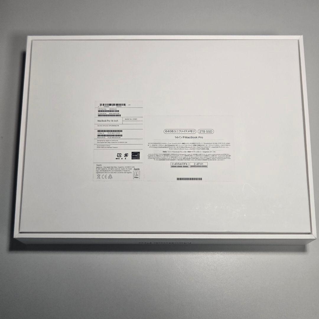 MacBook本体 MacBook Pro 2021 M1 Max 64GB/2TB
