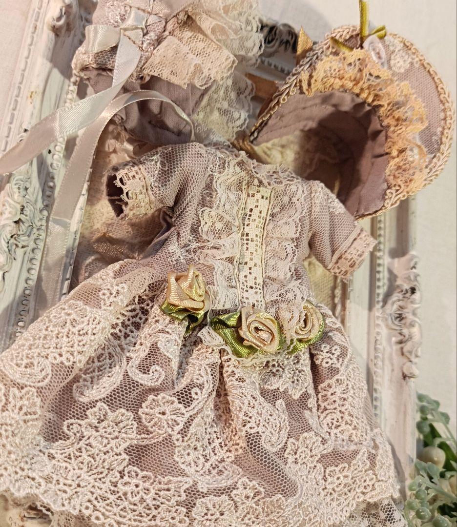 Handmade　ビスクドール　アウトフィット　ミニョネット　約18cm前後用