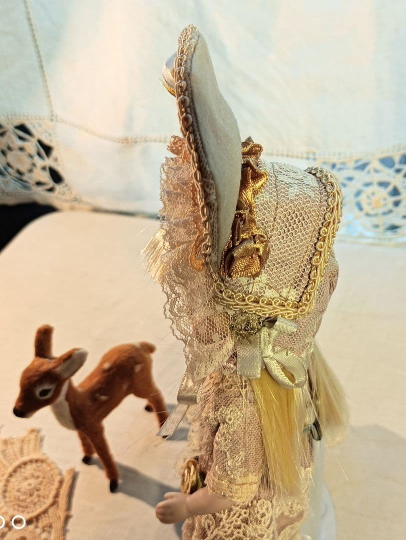 Handmade　ビスクドール　アウトフィット　ミニョネット　約18cm前後用