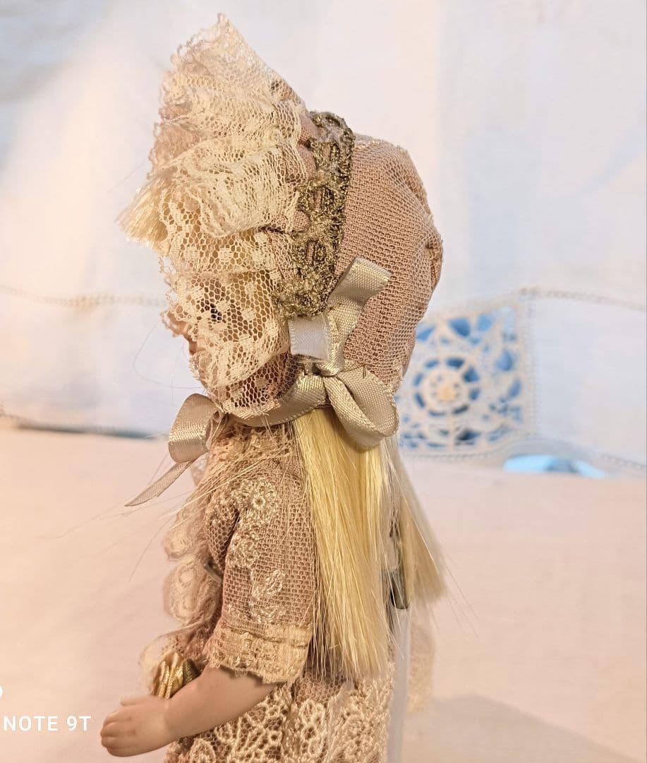 Handmade　ビスクドール　アウトフィット　ミニョネット　約18cm前後用