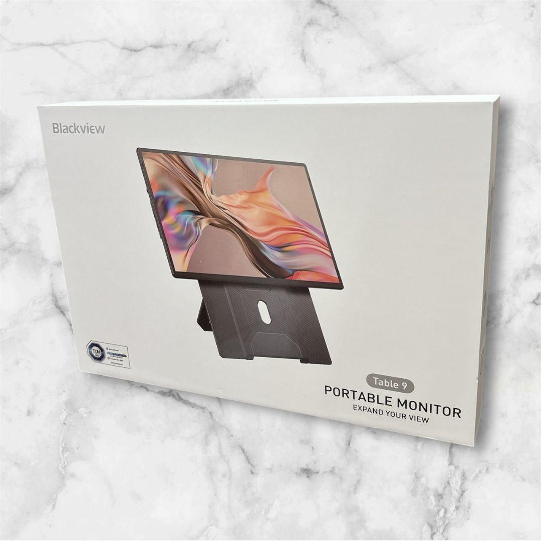 モバイルモニター 16インチ 一体型スタンド Blackview ゲーム 軽量