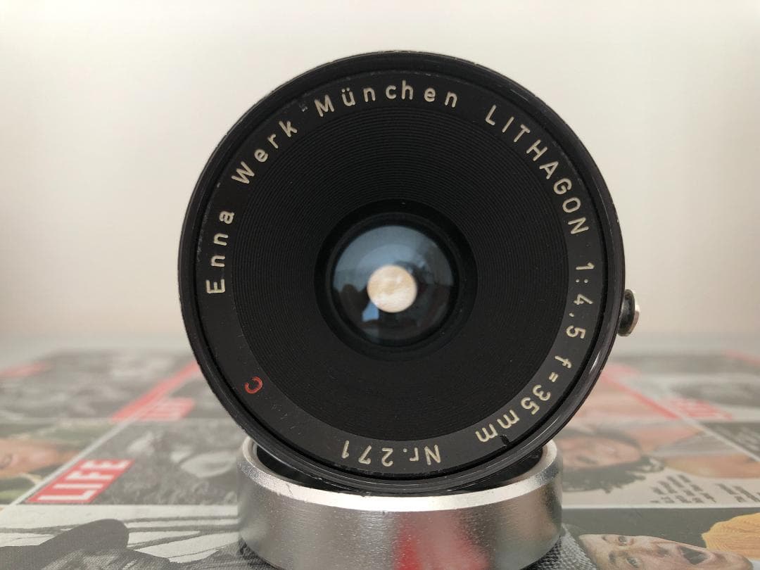 レア★ドイツ製Enna Werk Munchen LITHAGON 4.5/35