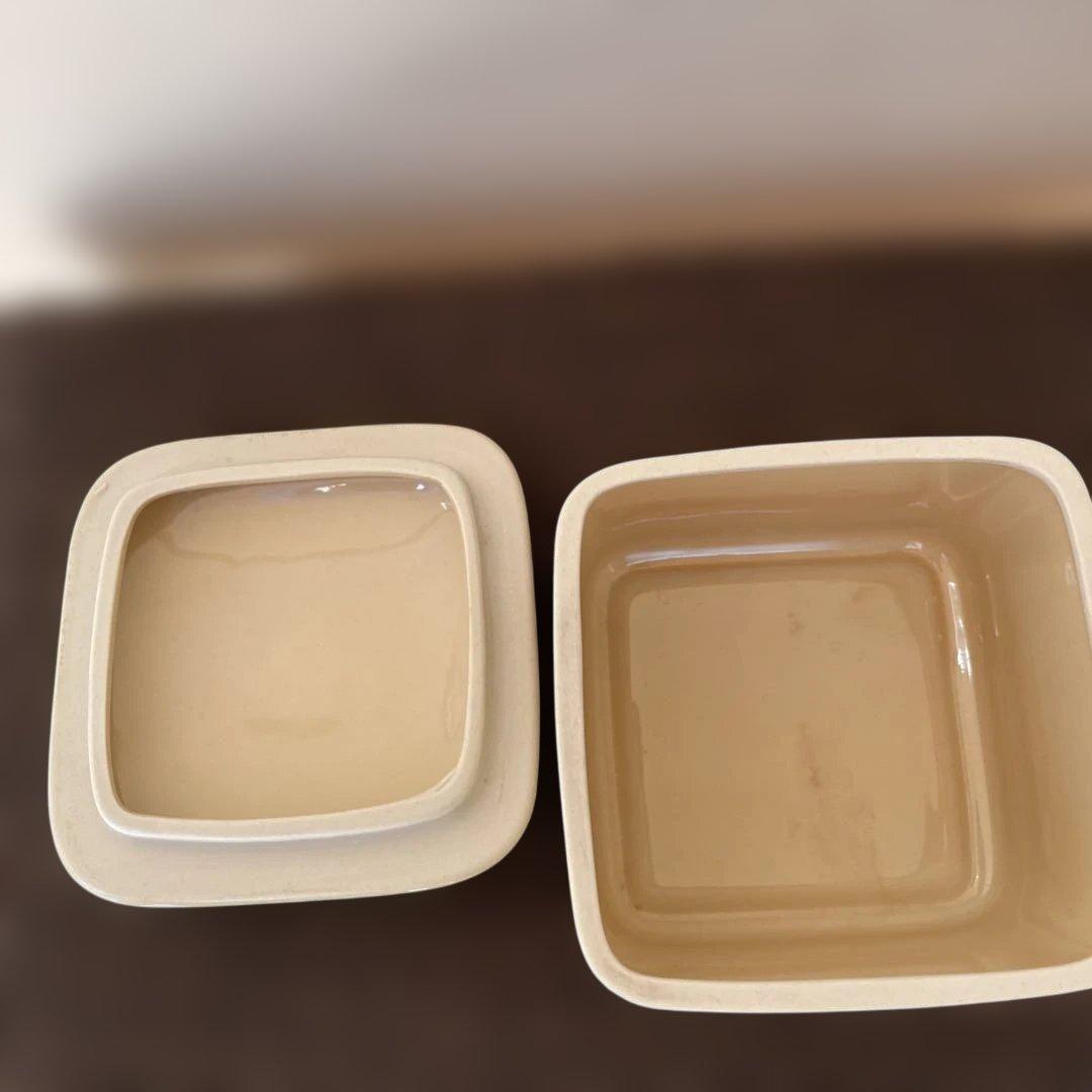 マニー　キャニスター　2個セット　さくらんぼ　陶器