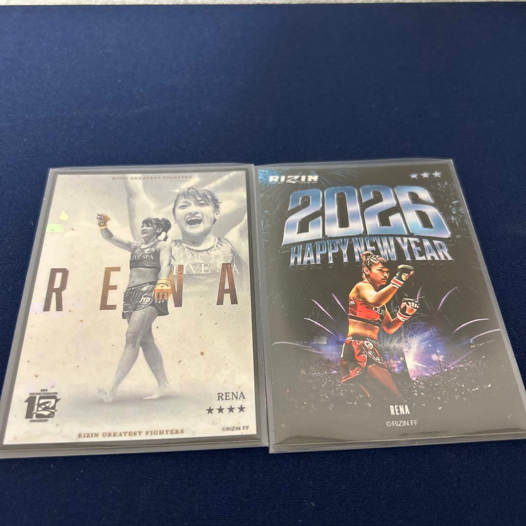 RIZIN RENA ライコレ　リアルカード　10枚セット