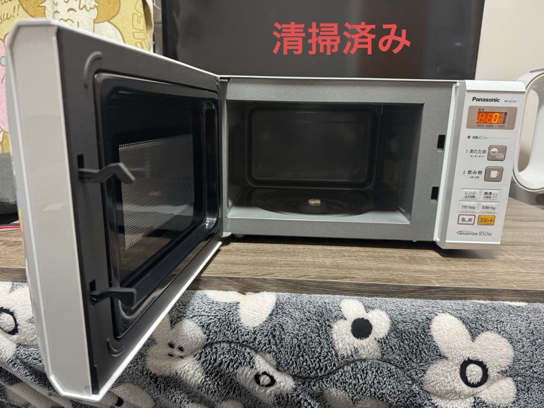 《極美品》Panasonic電子レンジ　NE-E22A1 2018年製