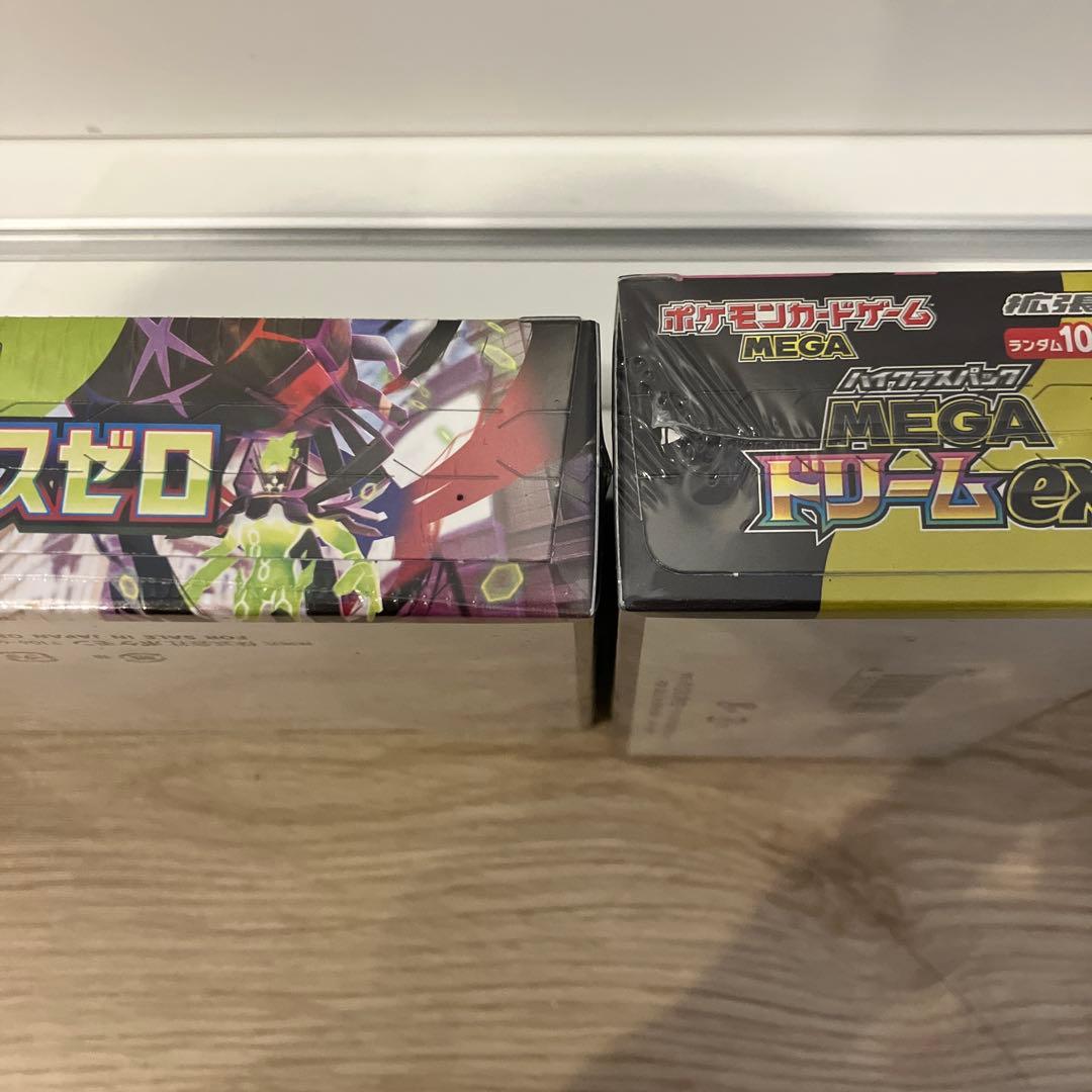 ポケモンカード MEGAドリームex、ムキニスゼロ各1boxシュリンク付