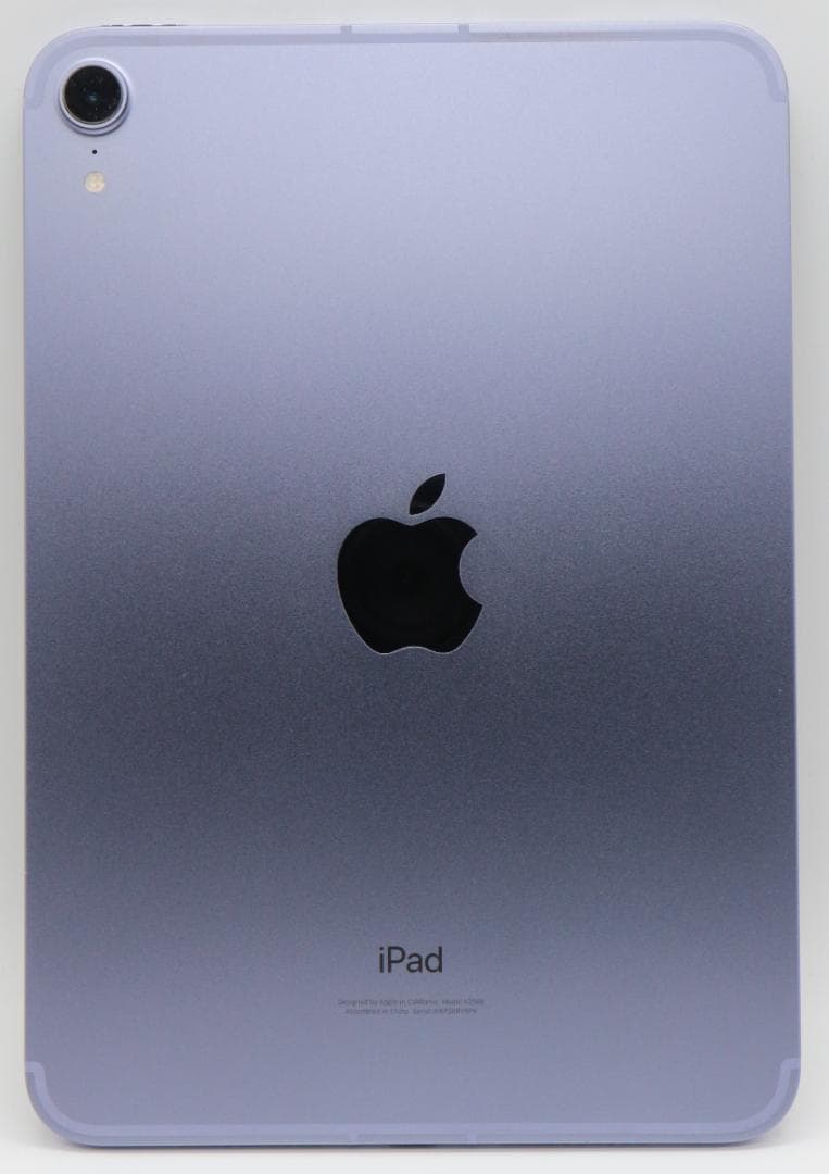 美品iPad mini6 第6世代 セルラー バッテリー良好 充電器 ケーブル箱