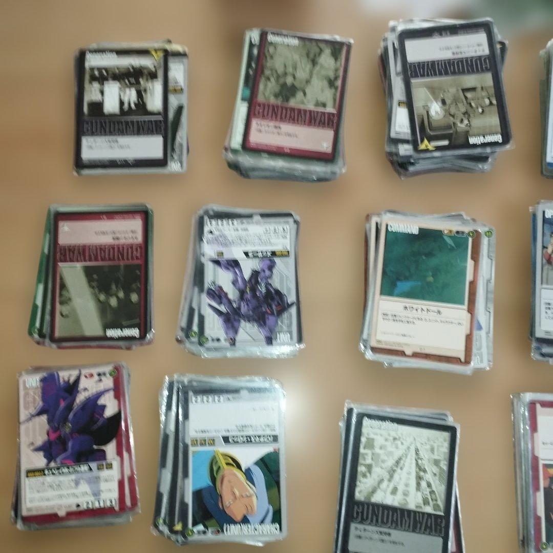 美品　旧ガンダムウォー　カード　まとめ売り　約1800枚　1999年　2000年