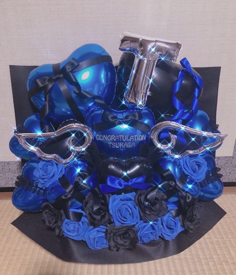 生誕祭　成人式　推し活　バルーンギフト　バルーンアレンジ 卒業　フラスタ