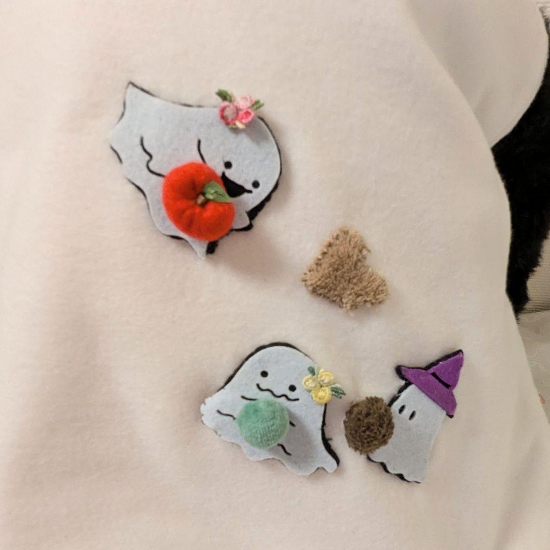 シャンシャン様♡のにさいシャンちゃんリクエスト♡おばけシャンおねえシャンワッペン