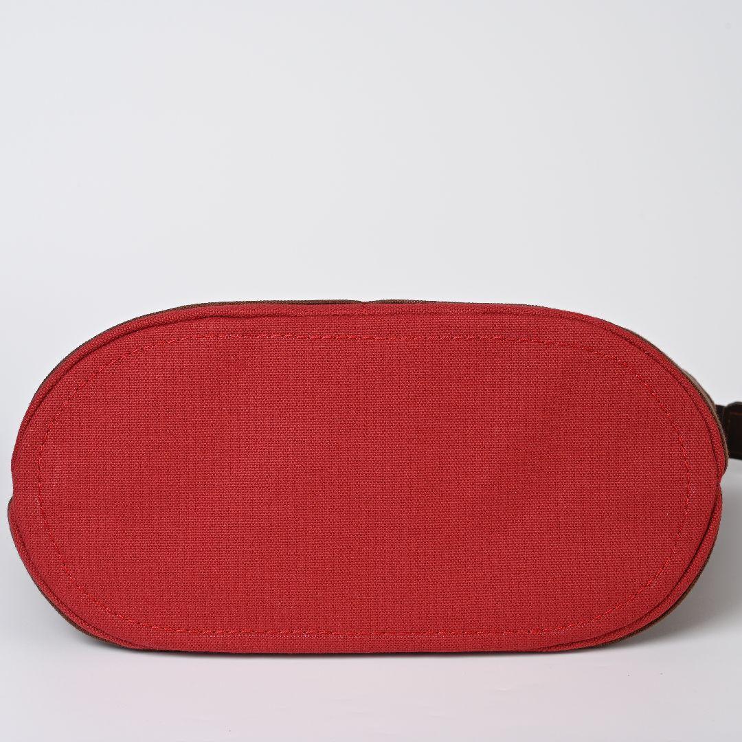 [みゅう]8号/11号×旧倉敷帆布×8番糸 オーバル底トートM 付属品有