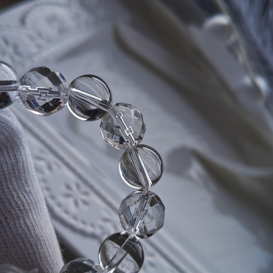 新作♡ラブラドライト✩水晶すずらん✩水晶