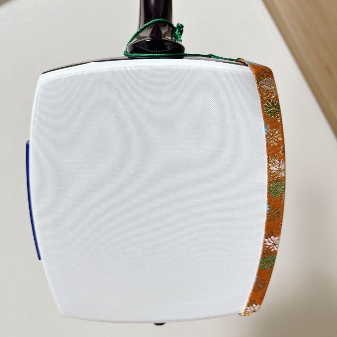 美品 SUZUKI スズキ 三味線 あやめ 入門用 セット 教本 ハードケース付