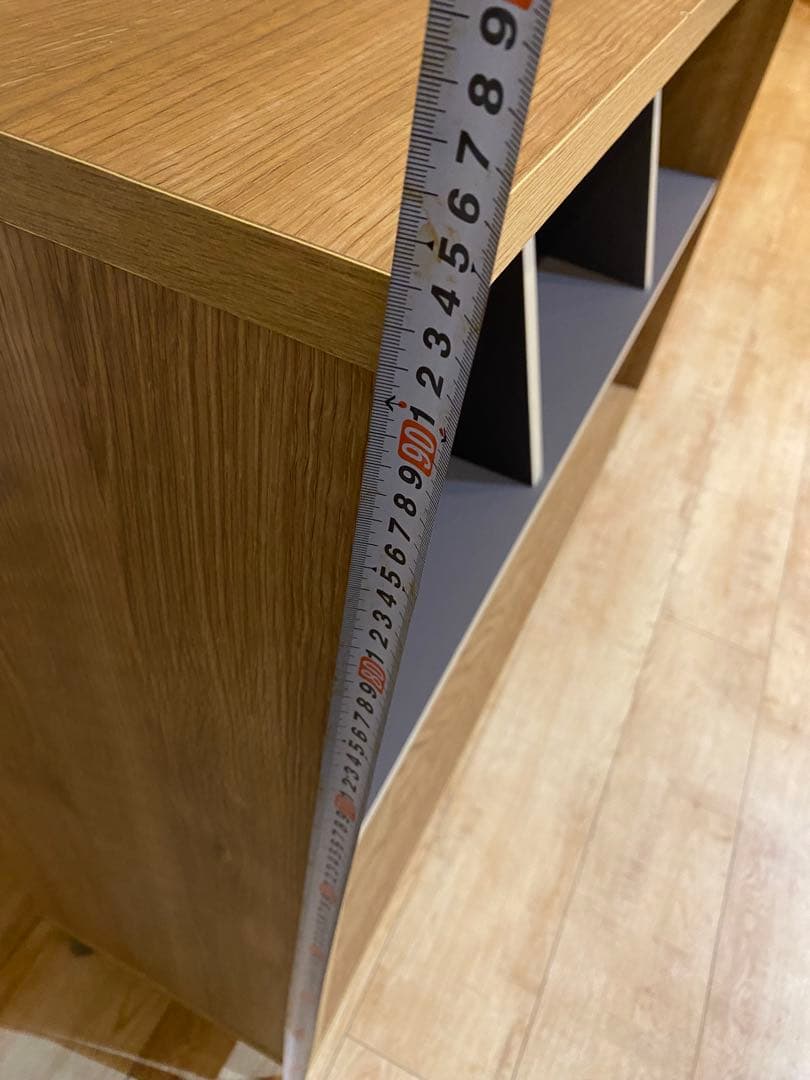 12月25日まで 送料込み 木目調オープンシェルフ 飾り棚 間仕切り