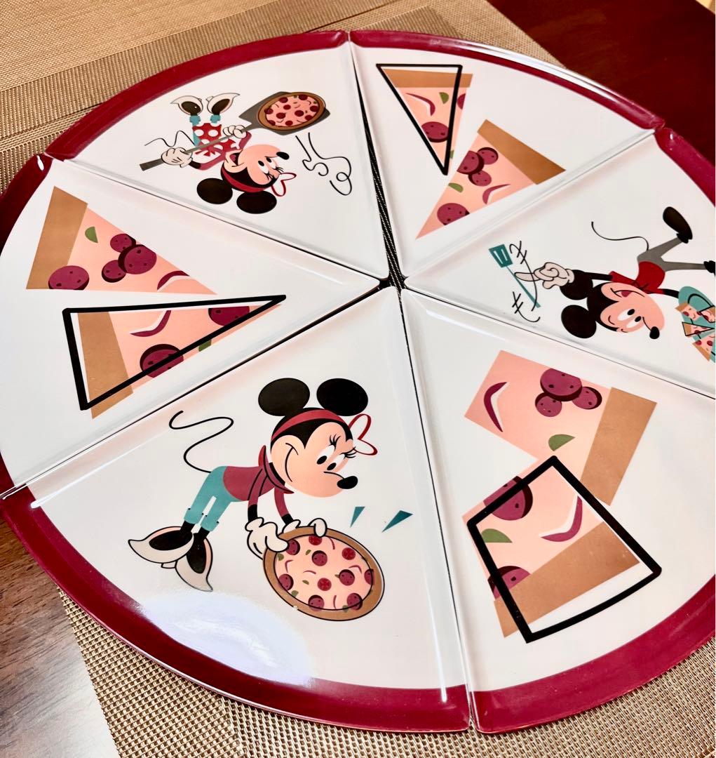 ディズニー フロリダ ピザ お皿