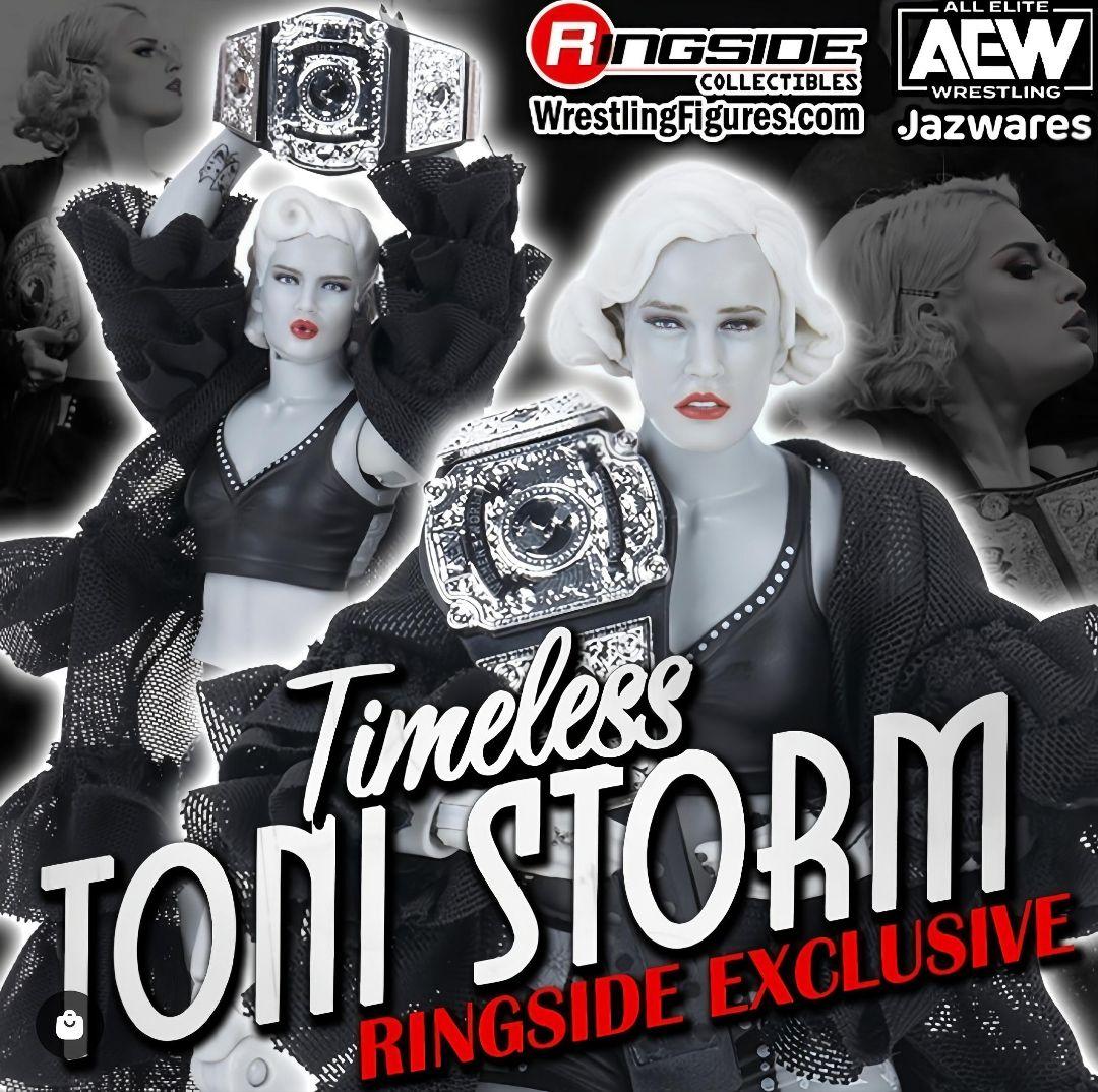 トニー・ストーム Black & White AEW WWE フィギュア