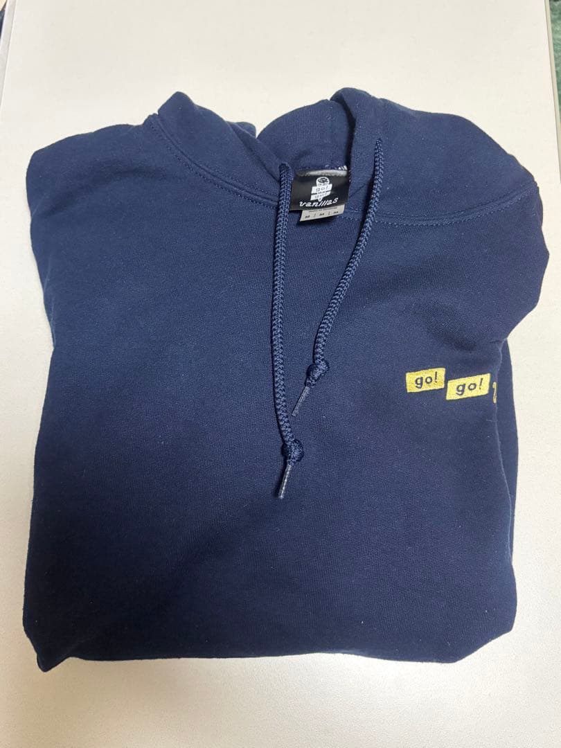 go!go!vanillas パーカー L ゴーゴーバニラズ ネイビー 牧達弥