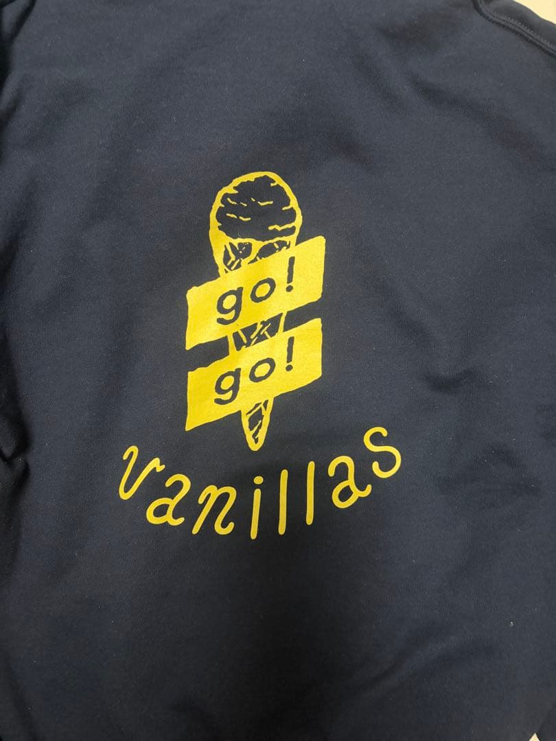 go!go!vanillas パーカー L ゴーゴーバニラズ ネイビー 牧達弥