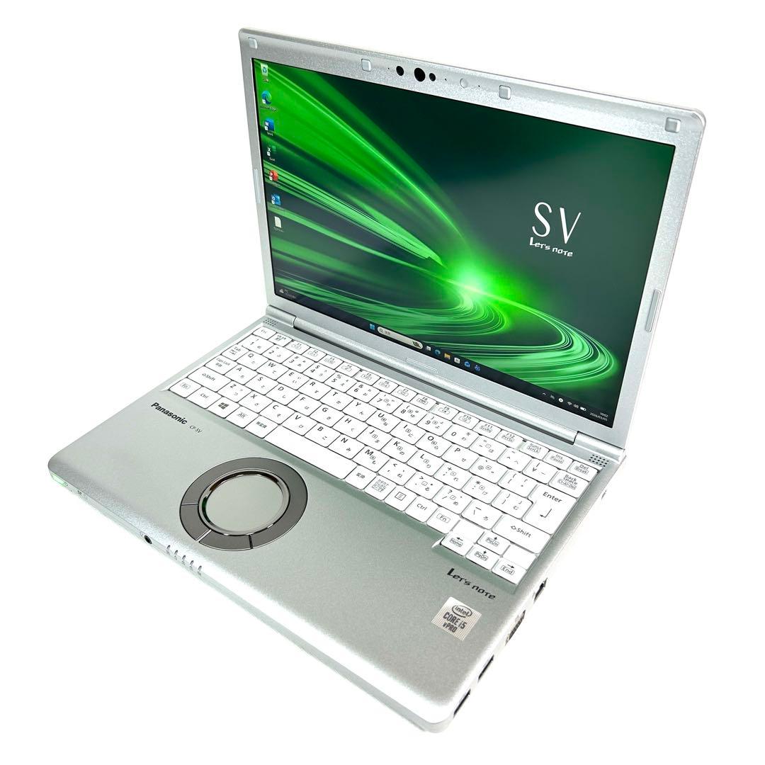 美品 Panasonic Let's note SV9 バッテリー超良好 LTE
