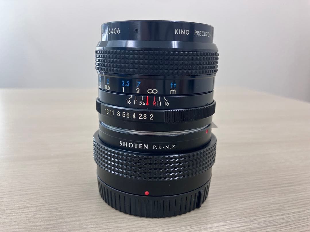 銘玉　Kiron 28mm F2 & SHOTENアダプター［zマウント］