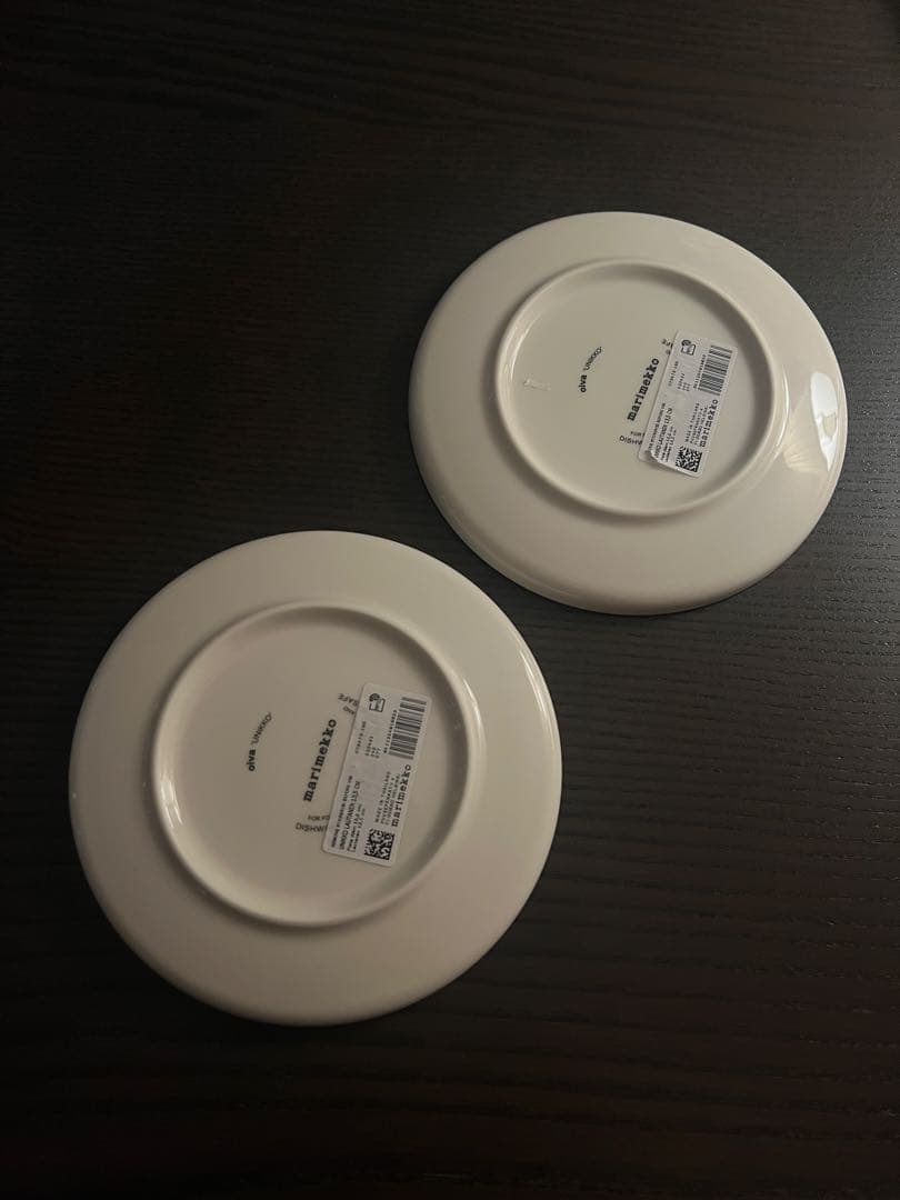 マリメッコmarimekko Unikko 13.5㎝プレート　2枚セット　新品