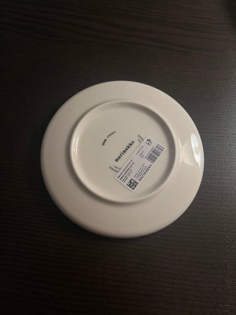 マリメッコmarimekko Unikko 13.5㎝プレート　2枚セット　新品