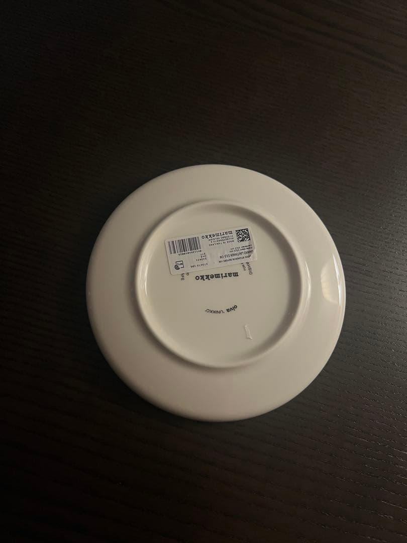 マリメッコmarimekko Unikko 13.5㎝プレート　2枚セット　新品