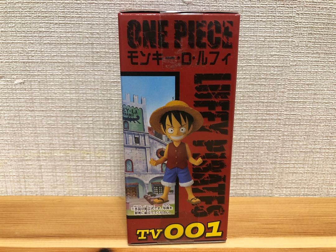 組立式ワールド　コレクタブルフィギュア　TV001 ルフィ