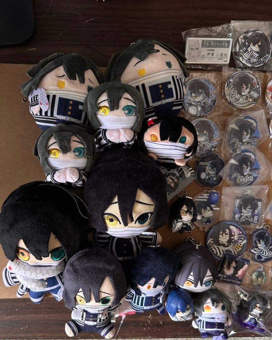 伊黒小芭内 キャラクターグッズセット【引退品】