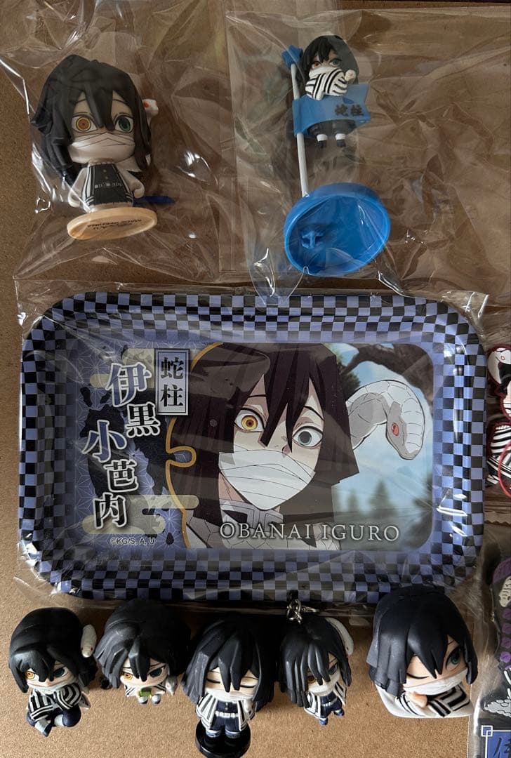 伊黒小芭内 キャラクターグッズセット【引退品】