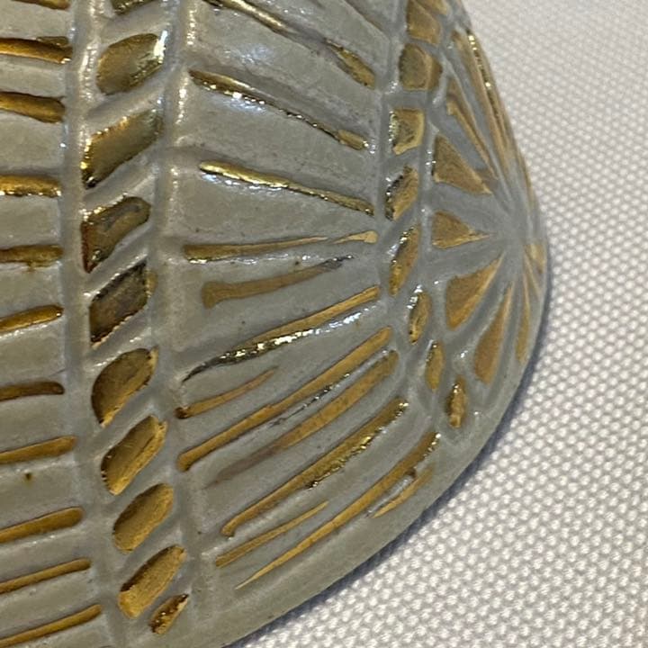 お茶碗　俵　露光窯　冬柴文廣造　茶道具