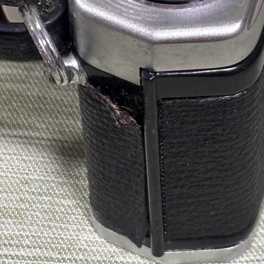 Olympus OM-1 フィルム一眼レフカメラ フラッシュ レザーケース付き