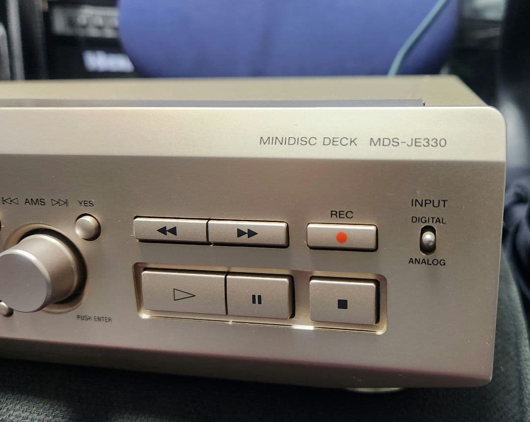 ★SONY MDS-JE330 ミニディスクデッキMDプレイヤー★