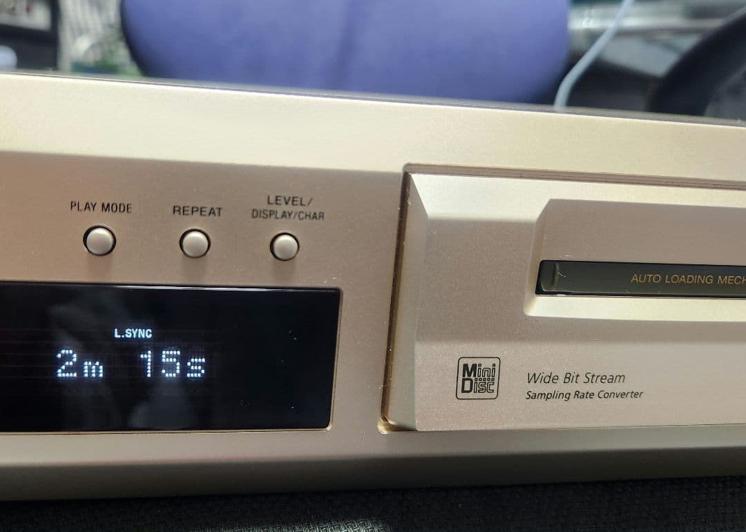 ★SONY MDS-JE330 ミニディスクデッキMDプレイヤー★