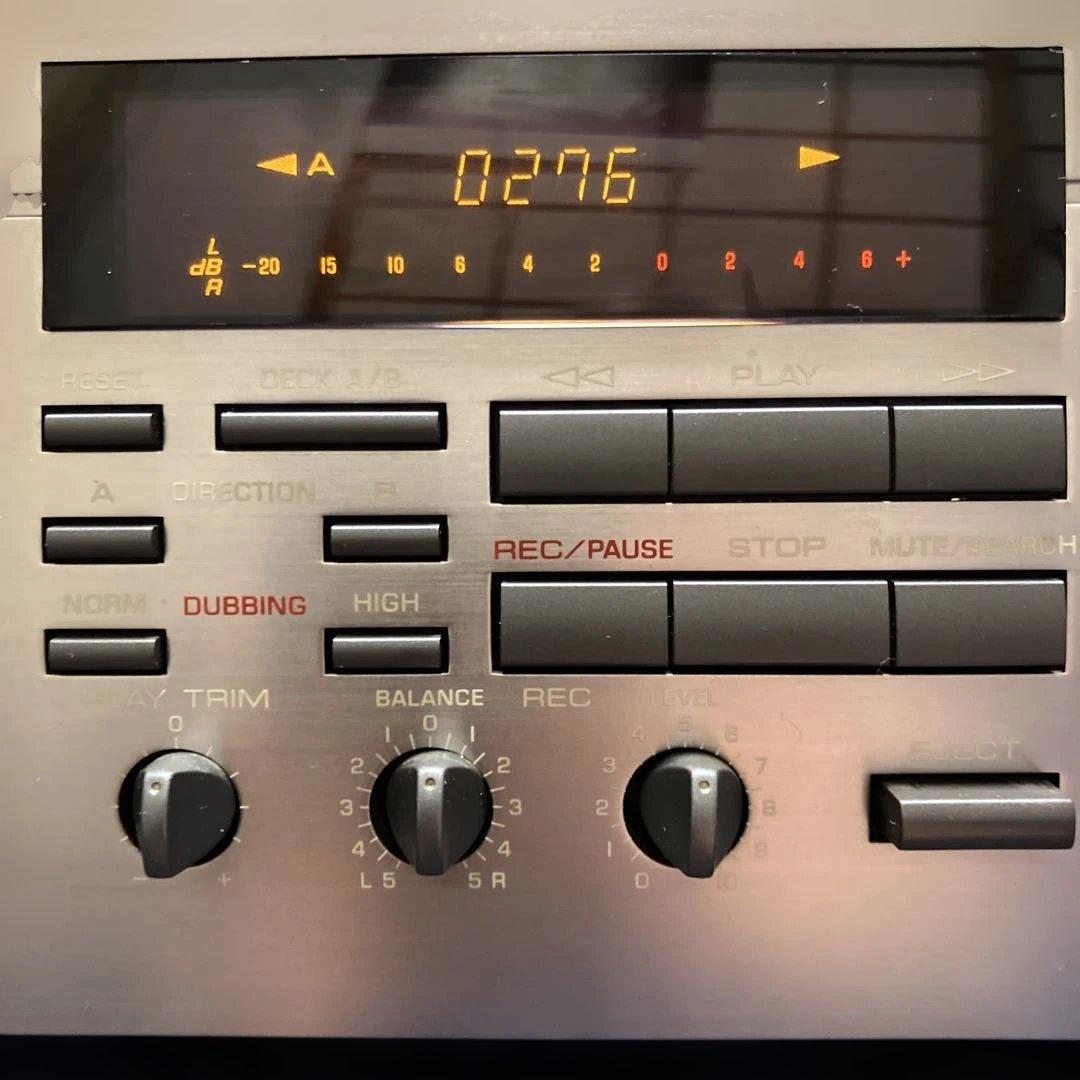 【可動品】《人気》 ヤマハ Wカセットデッキ ＫX-W382( Wオートリバース